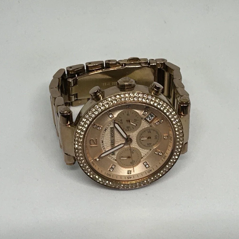 Michael Kors Parker MK5538 Women Stainless Steel Analog Dial Quartz Watch HME545